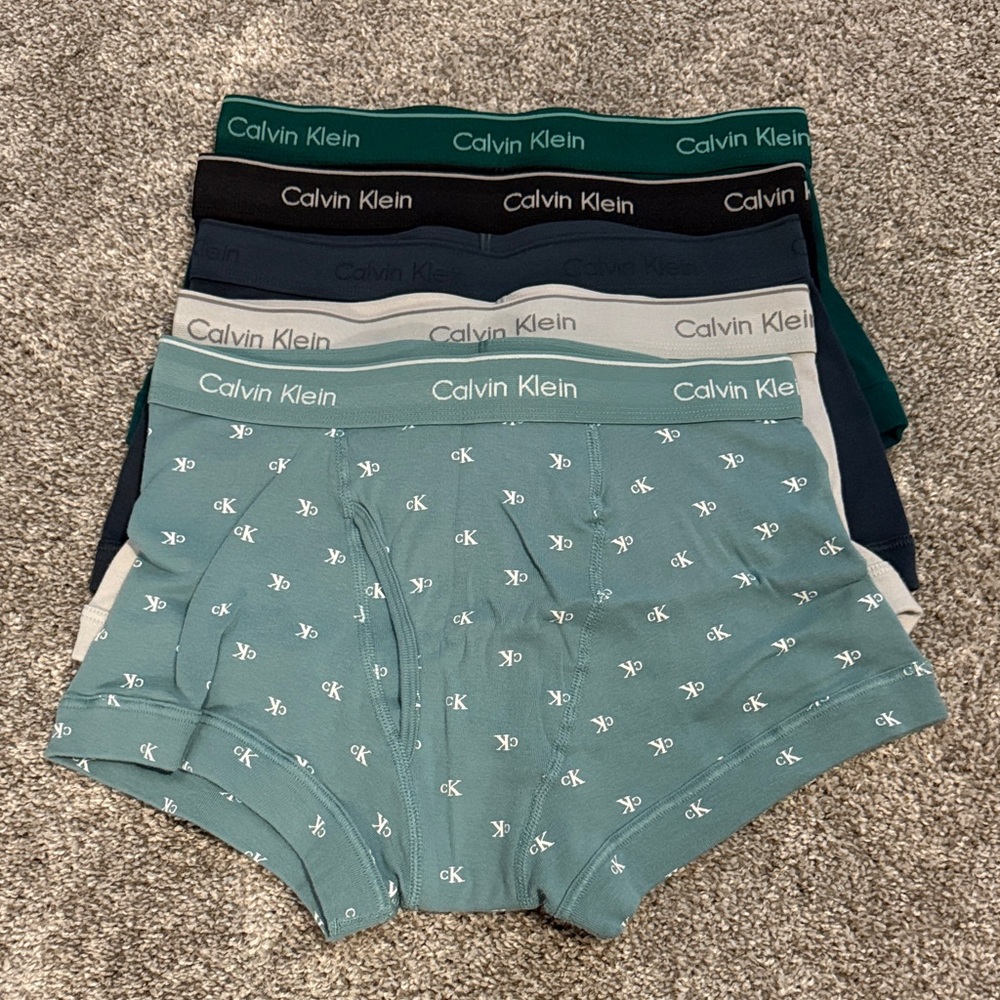 Calvin Klein Boxer Briefs - Teal, Black, Gray, Navy